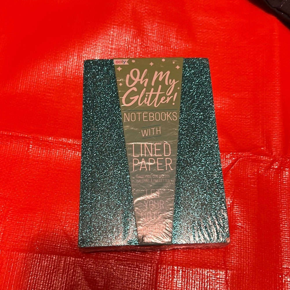 Set of 3 notebooks $7 if purchased with another item